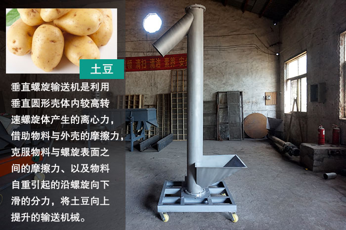 土豆垂（chuí）直螺旋輸送機