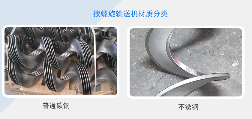 按螺旋輸送機材質分類（lèi）