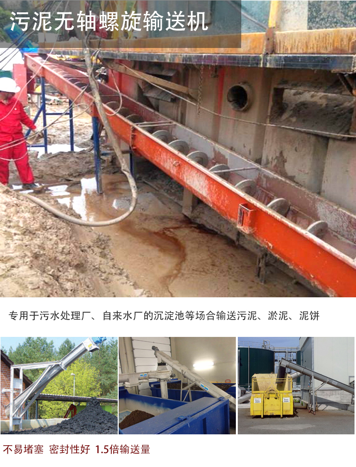 汙泥螺（luó）旋輸送機