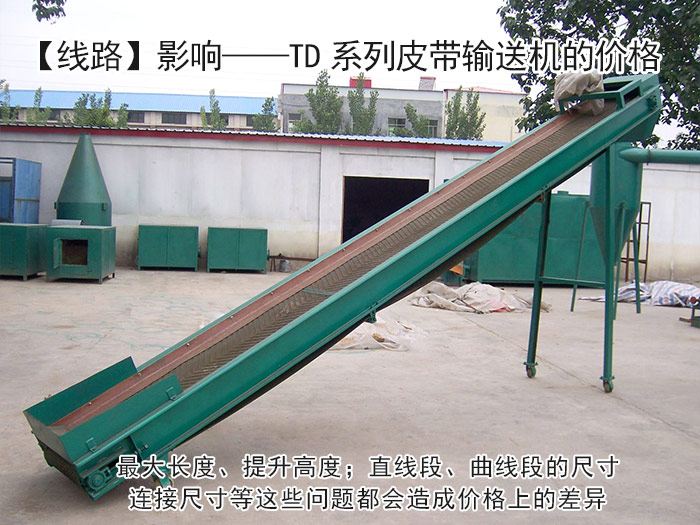 td係（xì）列皮帶輸（shū）送機型號