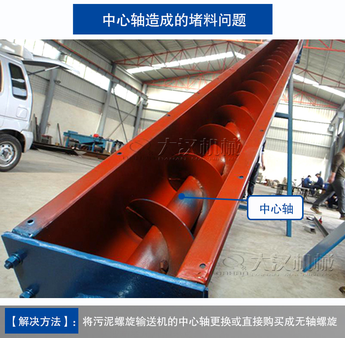 汙泥螺旋輸送機型號（hào）