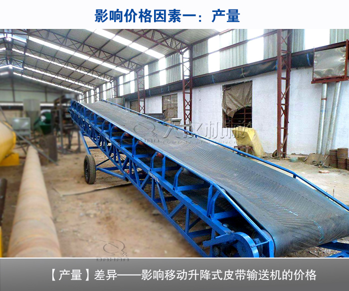 移動升降式皮（pí）帶輸送機型號