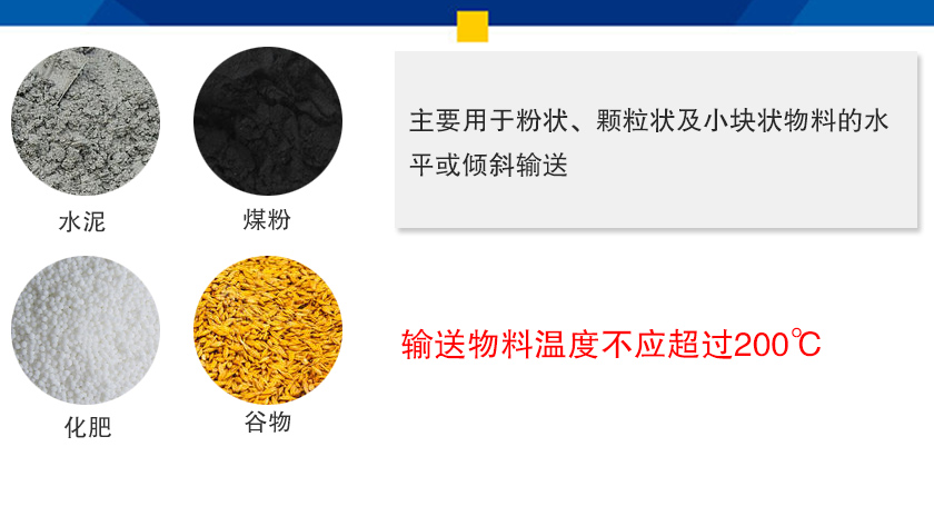 小型管式螺旋輸送機應用（yòng）