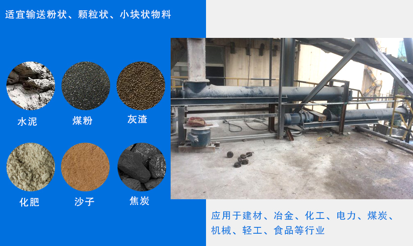 lsy螺（luó）旋輸送機應用