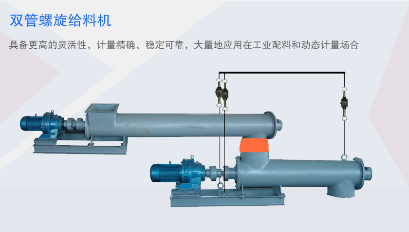 雙管式螺（luó）旋給料機