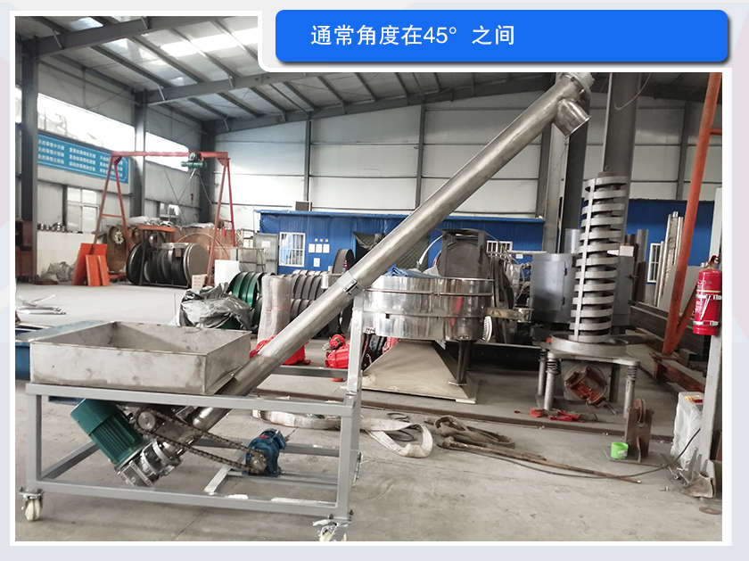 傾斜蛟龍螺旋輸送（sòng）機（jī）