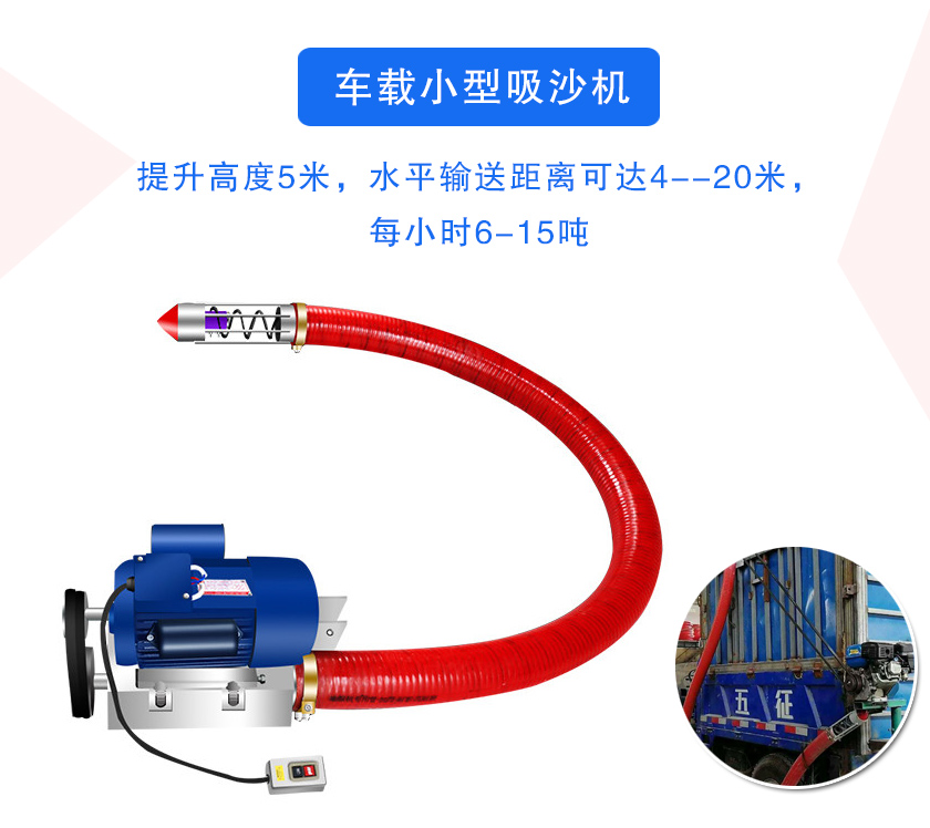 車載（zǎi）小型吸沙機介紹